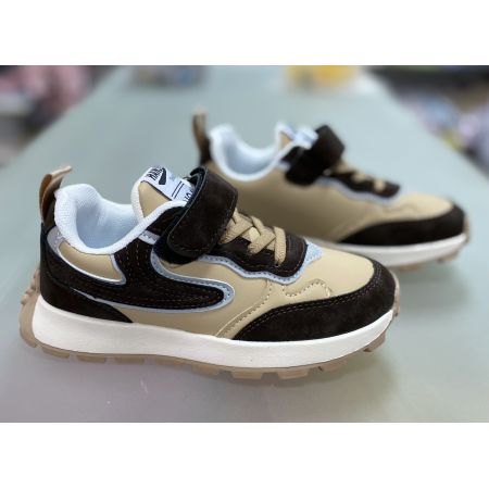 Кроссовки LC901 бежевые