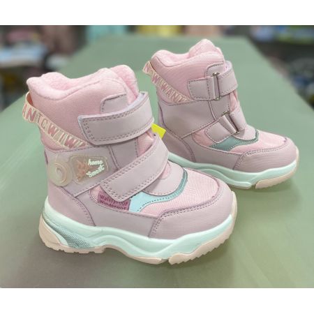 Ботинки 10243 розовые