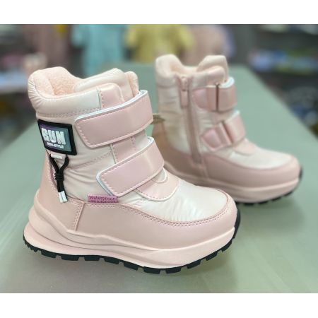 Ботинки зимние розовые 10791