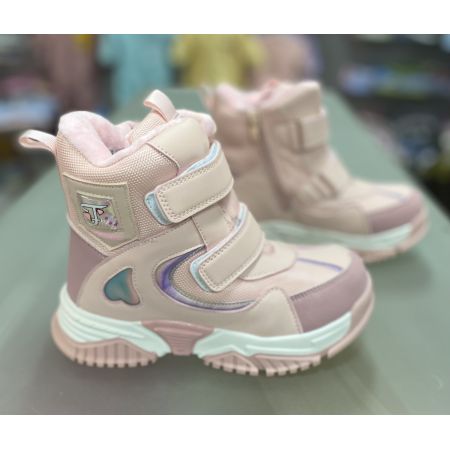Ботинки зимние 2011-1C розовые