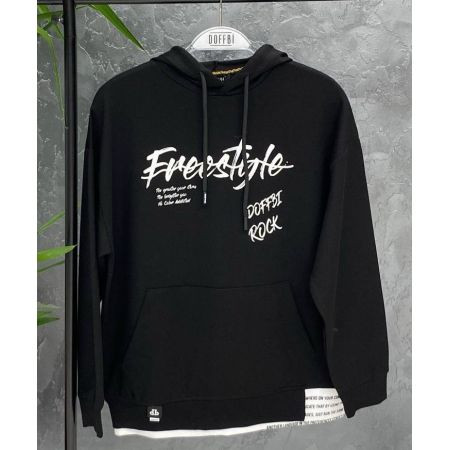 Худі чорне 5614