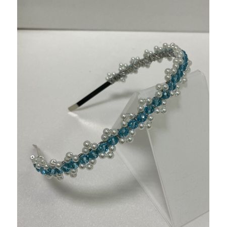 Обруч бірюза 108