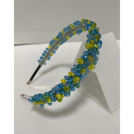 Обруч жовто-блакитний 112