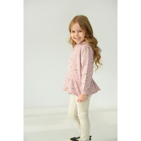 Кофта розовая 969 двухнитка