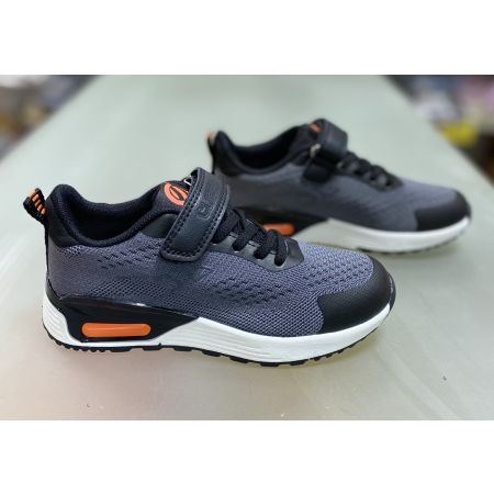 Кроссовки EC266 серо оранжевые