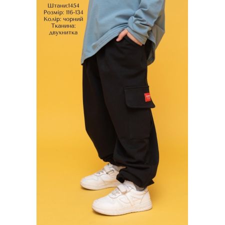 Спортивні штани чорні 1456