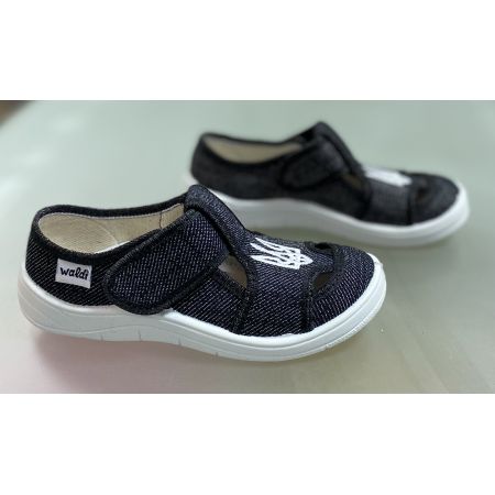 Тапочки текстильні Миша чорні 224-886