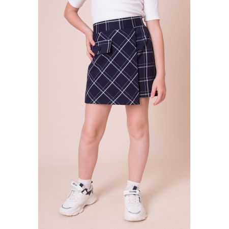 School skirt-shorts 5162-02 blue