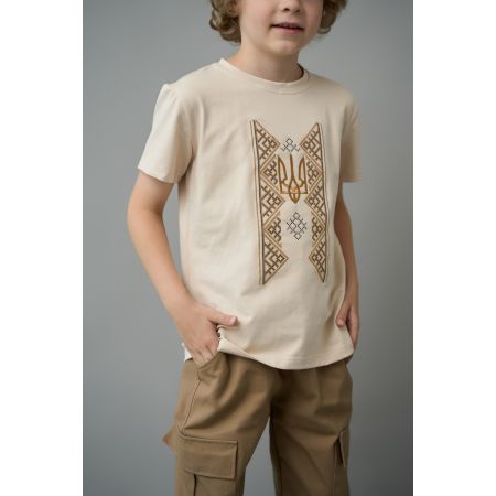 Футболка 5512 бежева