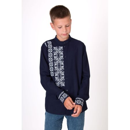 Сорочка вишиванка 4978 синя