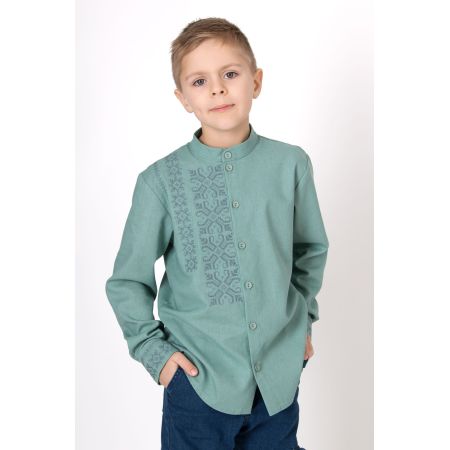 Сорочка вишиванка 4978 м'ята
