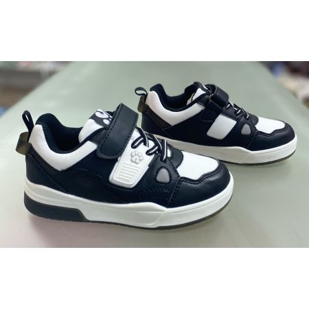 Кросівки 01336 чорно білі