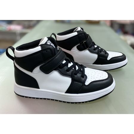 Хайтопы ботинки черно белые TC832