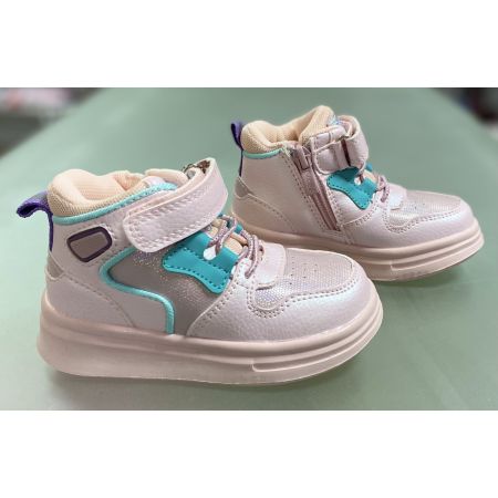 Ботинки розовые H291