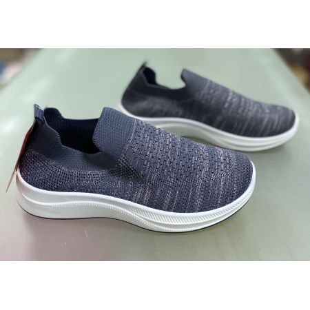 Кроссовки сетка Z501 серые