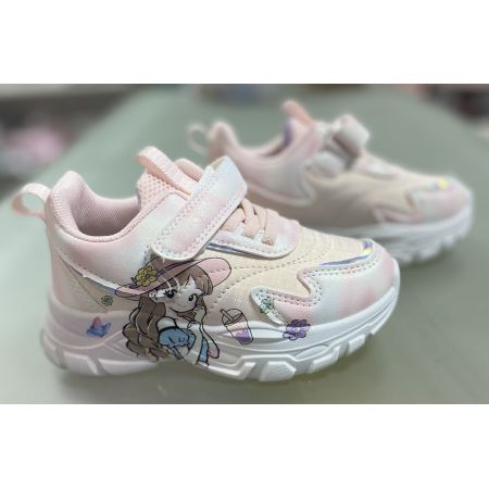 Кроссовки розовые AD782P