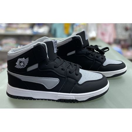 Черевики демісезонні 9062-5 чорно-сірі