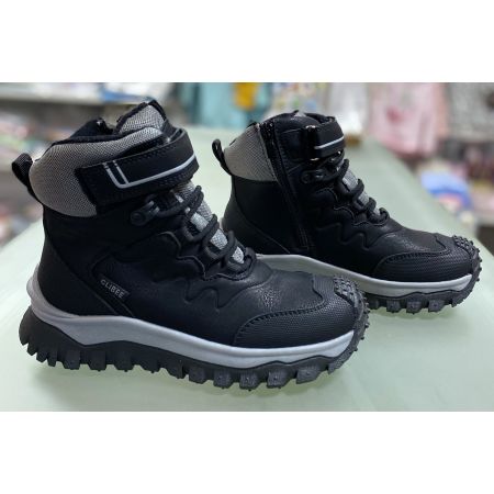 Черевики зимові HC525 чорно-сірі