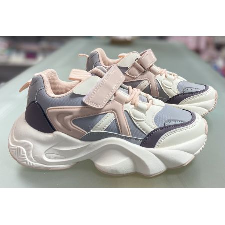 Кроссовки G571 персиковые 