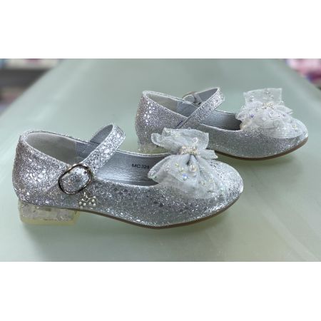 Туфли нарядные MC328 серебро