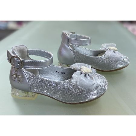 Туфли нарядные MC329 серебро