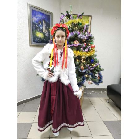 Карнавальний костюм Українка зима №7 /Господиня