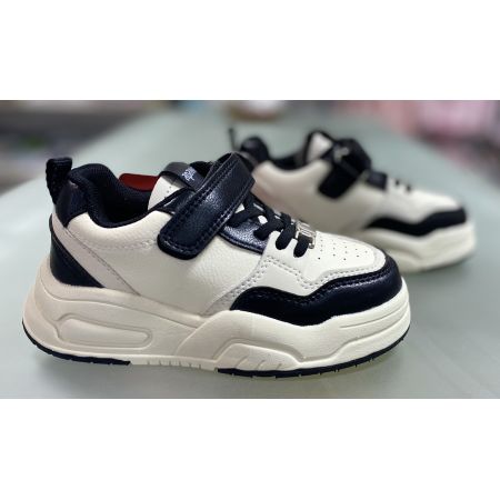 Кроссовки бежево черные T1210P