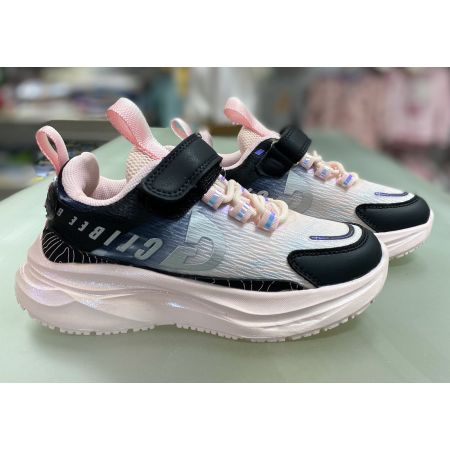 Кроссовки розово черные LC-12