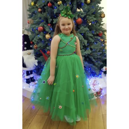 Карнавальний костюм Ялинка №7