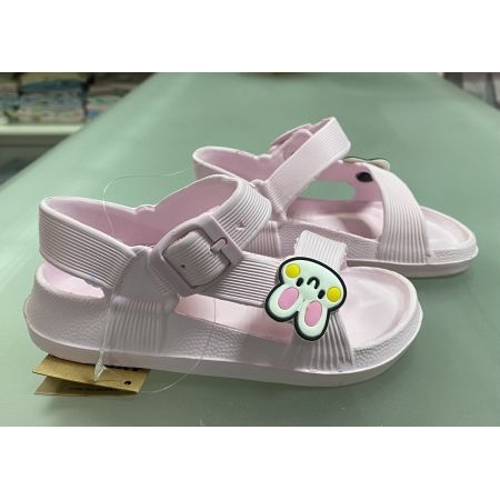 Босоножки кроксы сиреневые 146/24