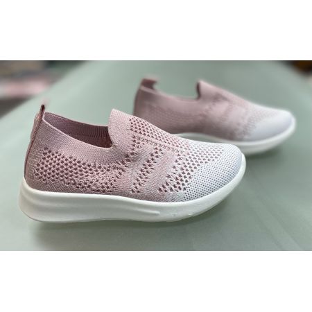 Кроссовки пудровые ZC63