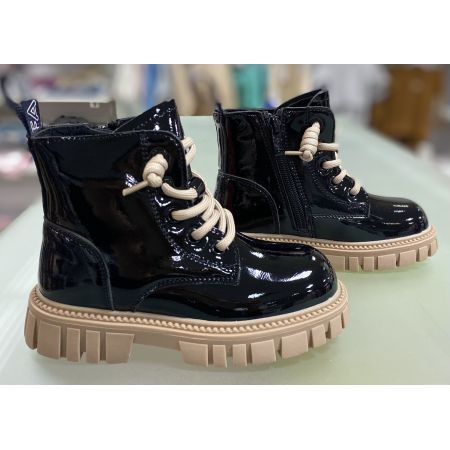 Черевики демісезонні чорні NQ421