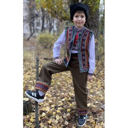 Костюм Гуцул колядник Харитон хаки