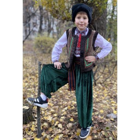 Костюм Колядниу Гуцул Арсен коричневый