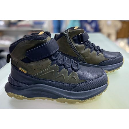 Черевики зимові KC598 хакі/жовті