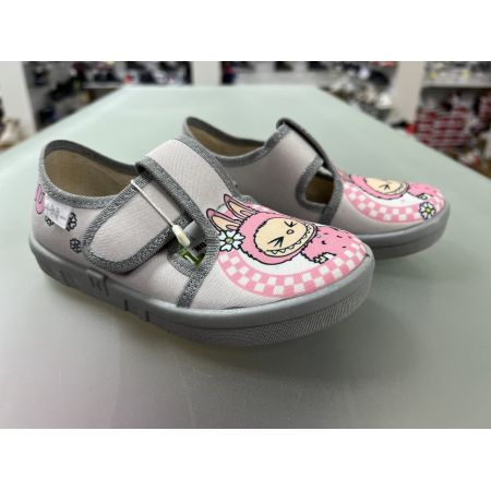 Тапочки текстильні Marry сіра 360-740