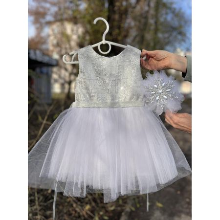 Сукня Сніжинка хурделиця