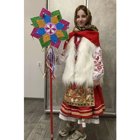 Карнавальний костюм Орися українка господиня колядник